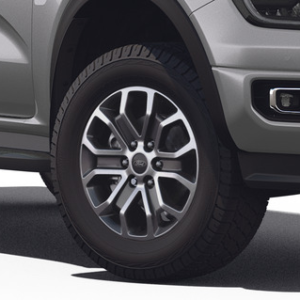 Platišče iz lahke zlitine 18" s 6 kraki, siv